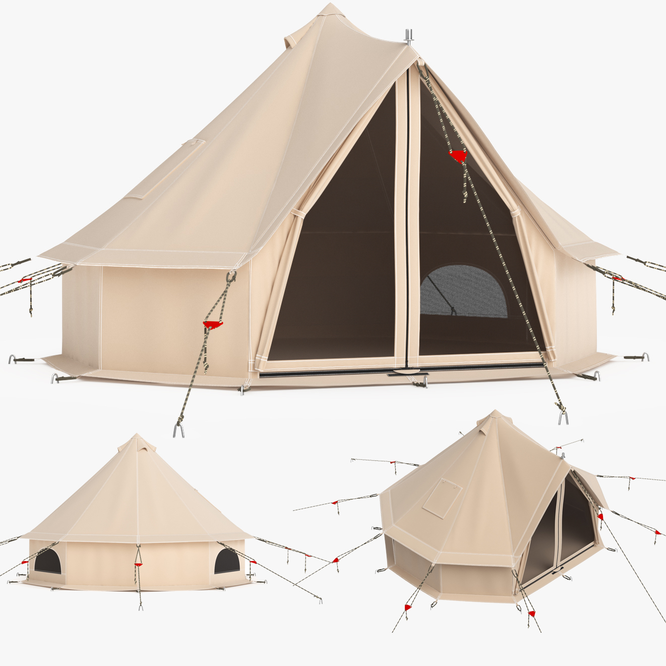 Canvas Glamping Bell Tent